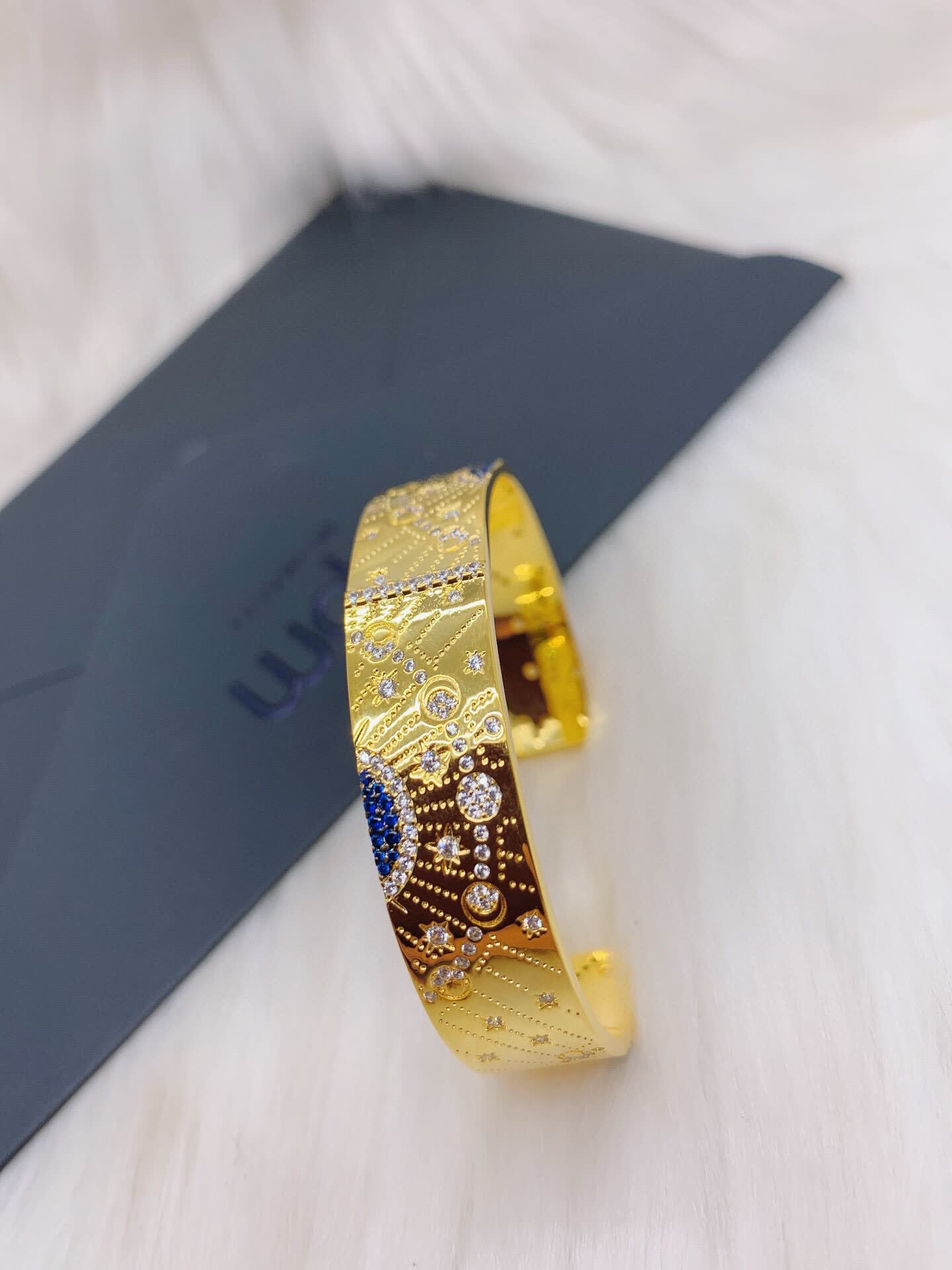 APM Monaco Celestial Moon Phase Cuff Bracelet